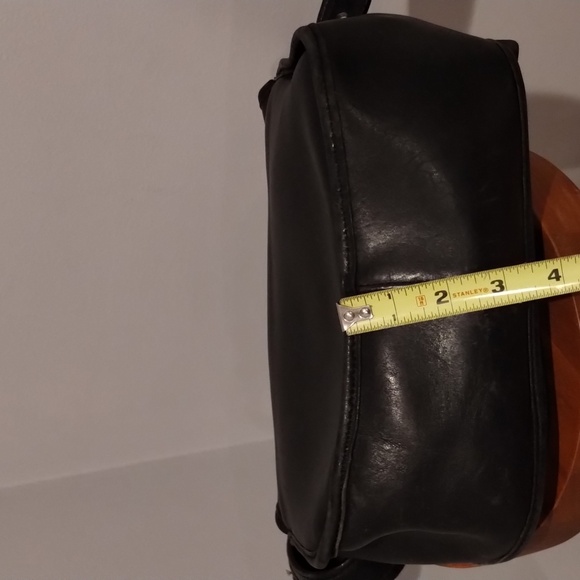 Coach Leather Crossbody Bag Vintage Black Patricia's Legacy Shoulder Bag 9951 - Picture 14 of 17